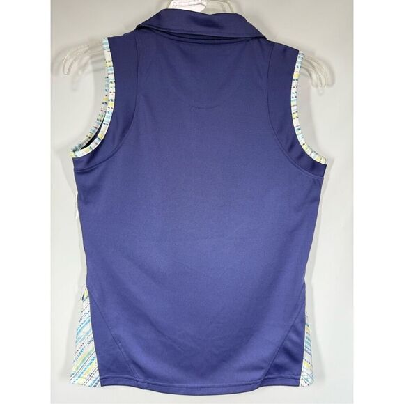 Pebble Beach dry luxe performance polo sleeveless golf top size medium - Picture 7 of 11